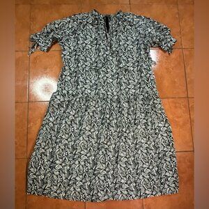 Dress Forum Black and White Maxi Tiered Sundress